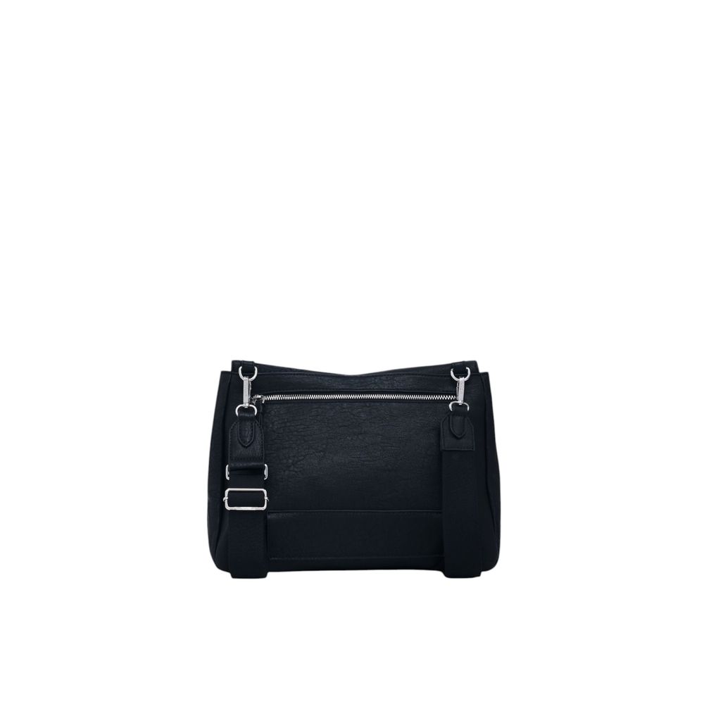 Desigual Schwarze Polyethylen-Handtasche