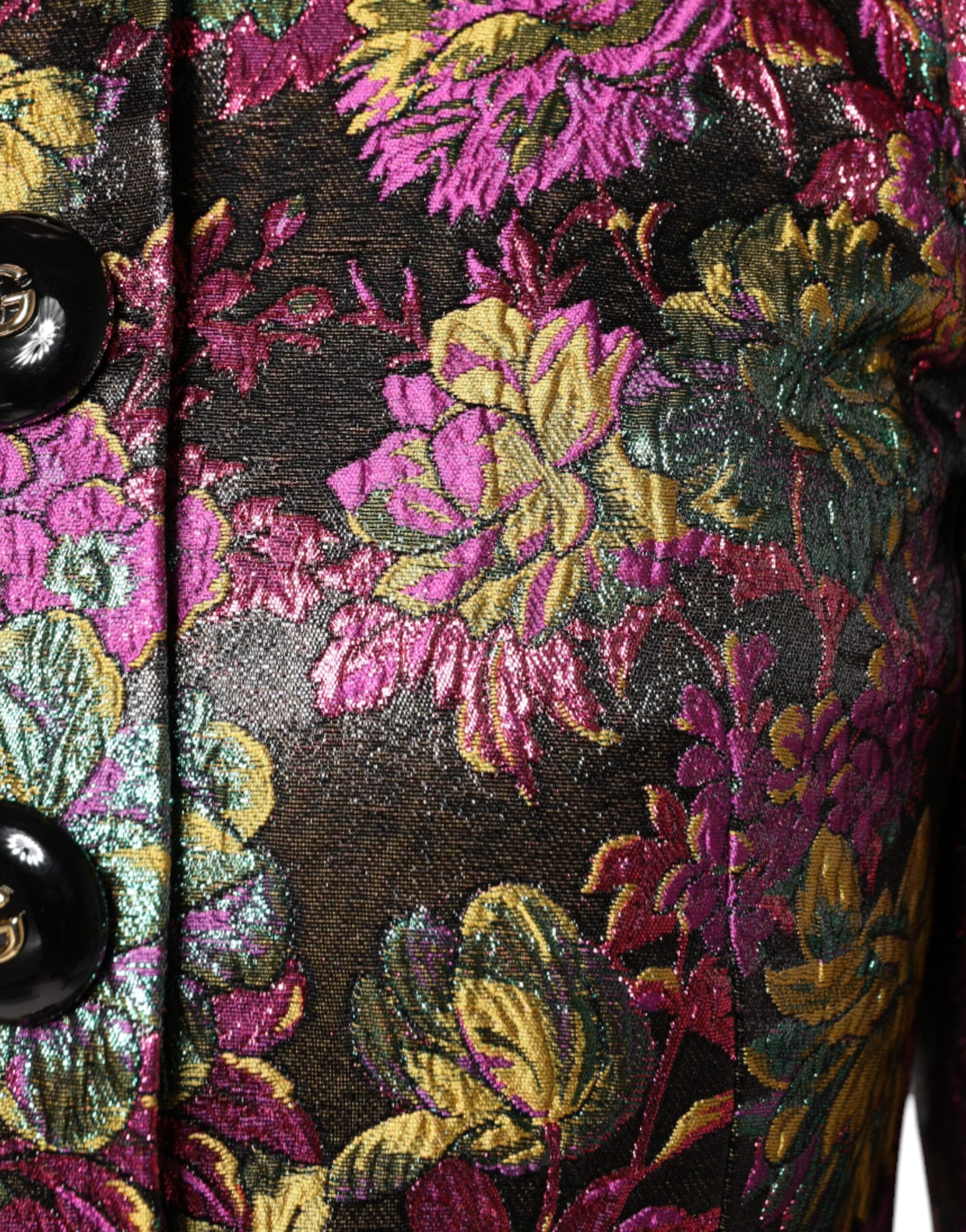 Dolce &amp; Gabbana Jachetă scurtă cu imprimeu floral jacquard multicolor