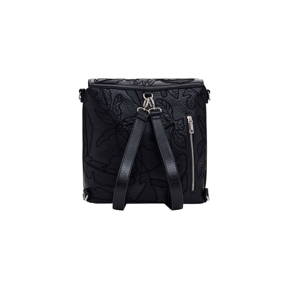 Desigual – Schwarzer Polyethylen-Rucksack