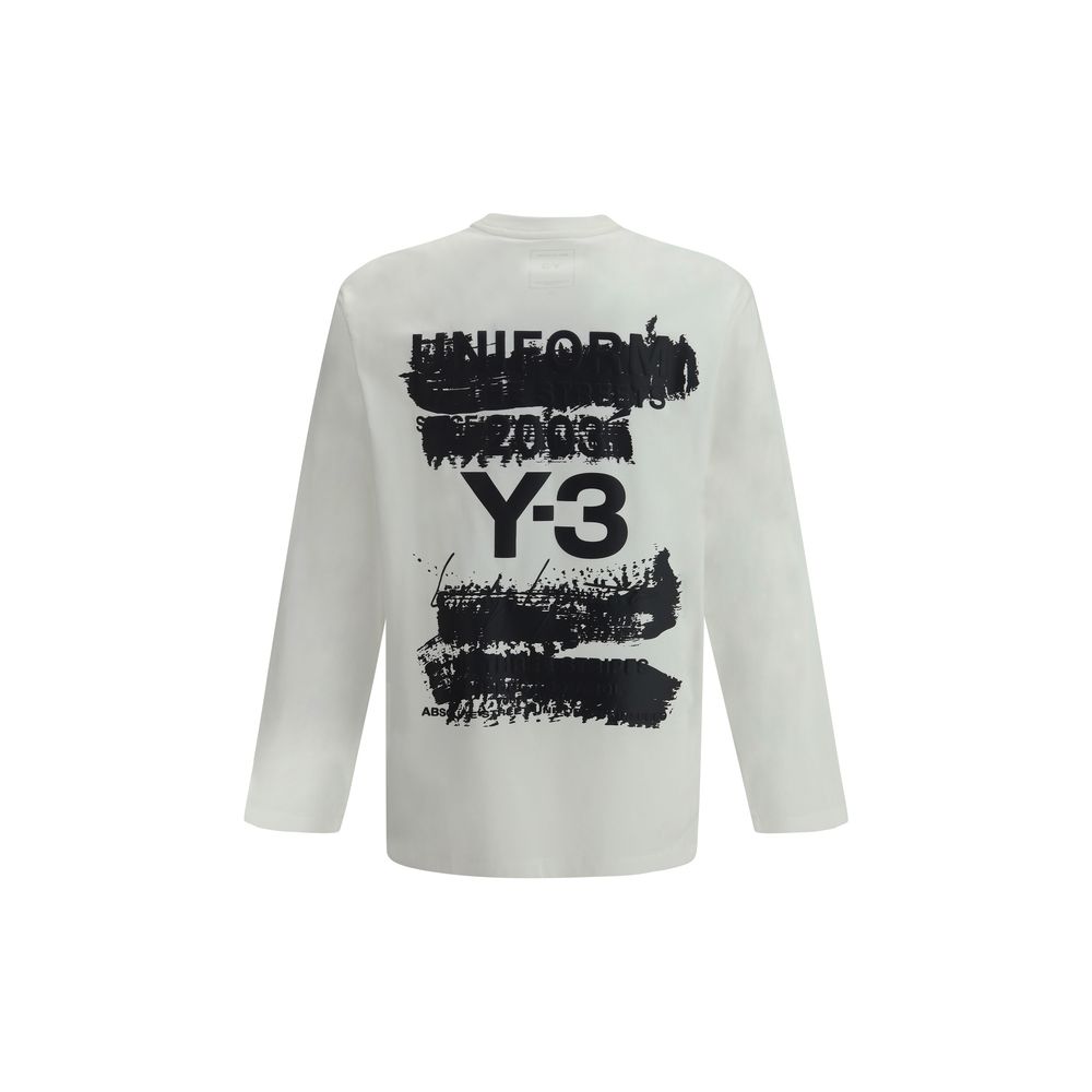 Y-3 Langarmtrikot mit Maxi-Print