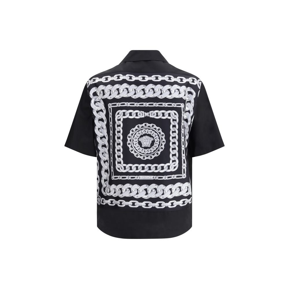 Versace Hemd mit Medusa-Muster
