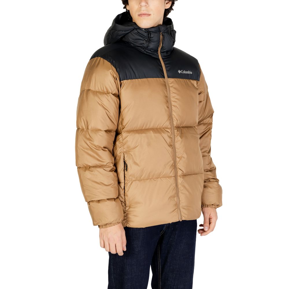 Beige Nylonjacke von Columbia