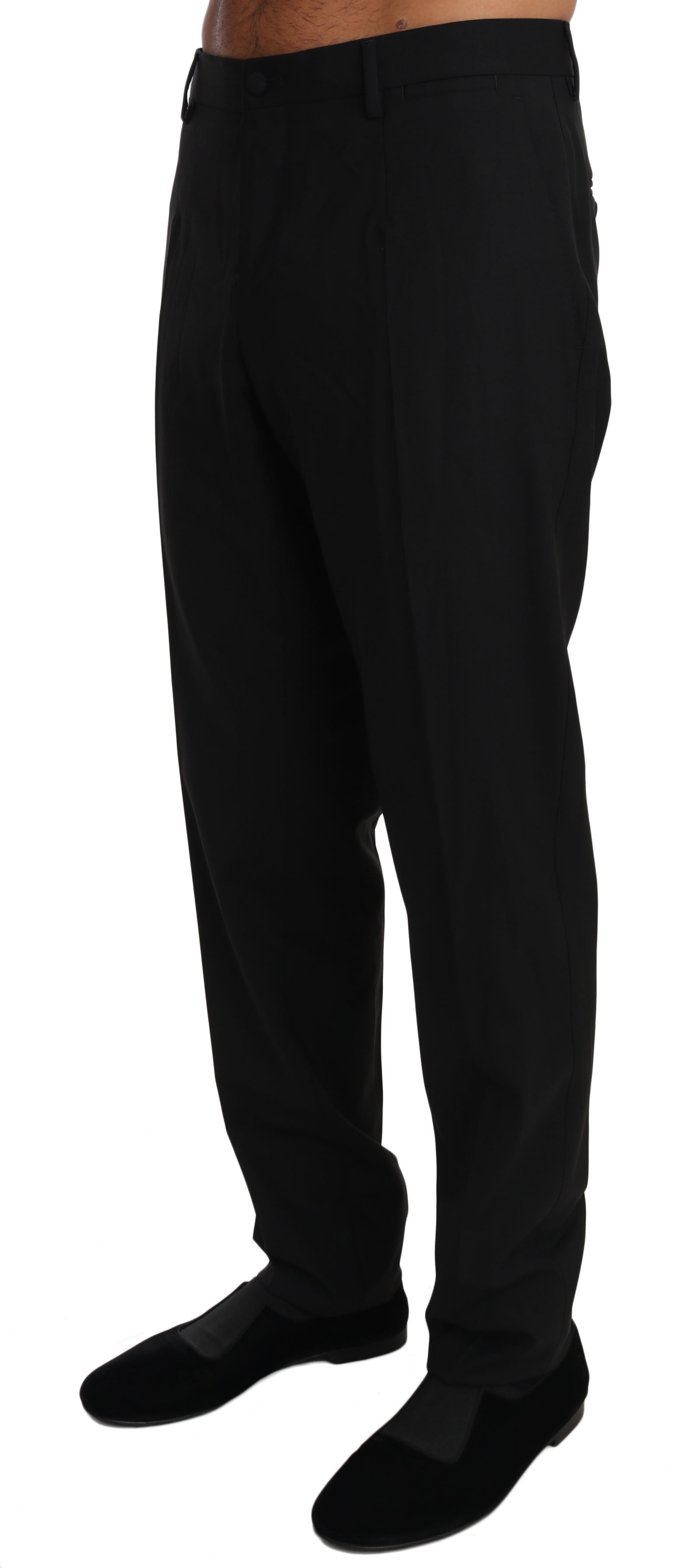 Dolce &amp; Gabbana – Elegante, formelle Hose aus Wollmischung