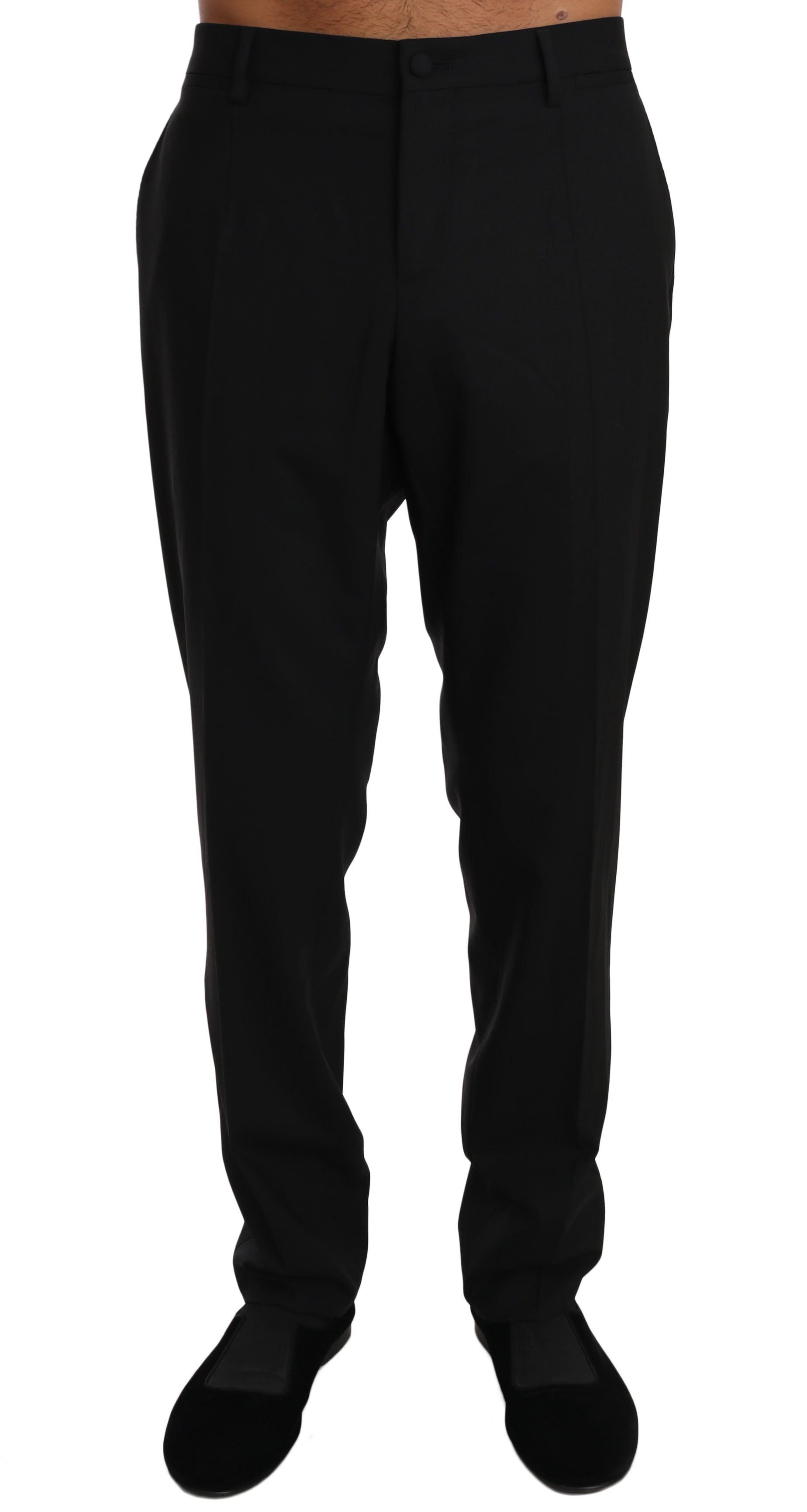 Dolce &amp; Gabbana – Elegante, formelle Hose aus Wollmischung