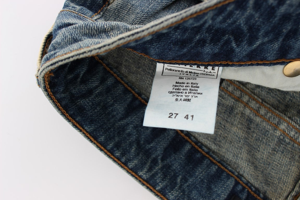 Cavalli – Sleek Flair Leg – Niedrig taillierter Denim