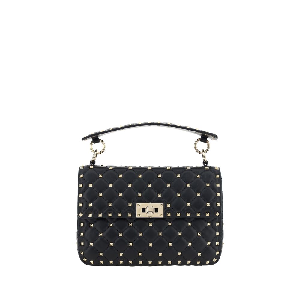 Geantă de umăr din piele Valentino Garavani Rockstud Spike