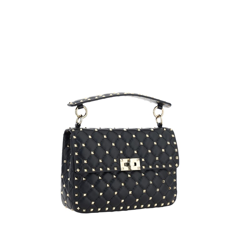 Geantă de umăr din piele Valentino Garavani Rockstud Spike