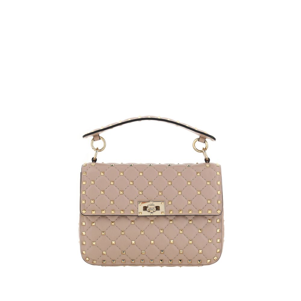 Geantă de umăr din piele Valentino Garavani Rockstud Spike