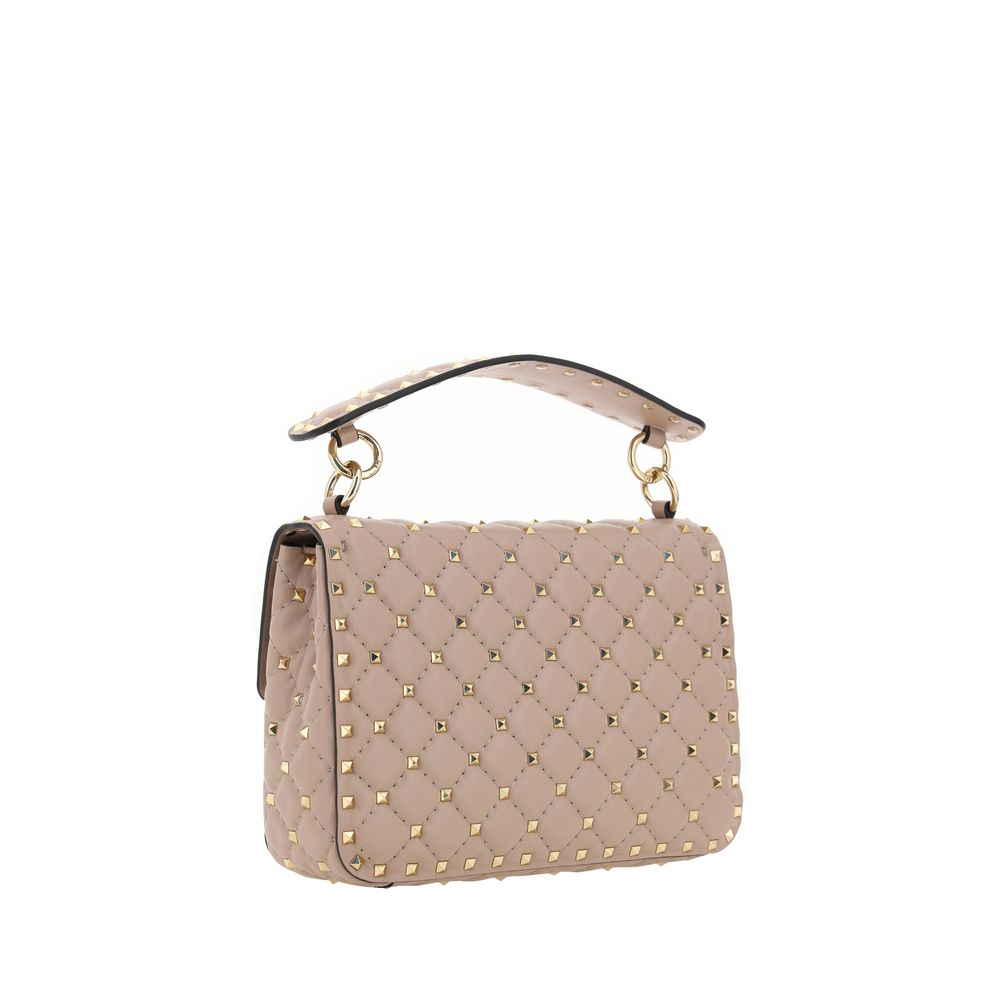Geantă de umăr din piele Valentino Garavani Rockstud Spike