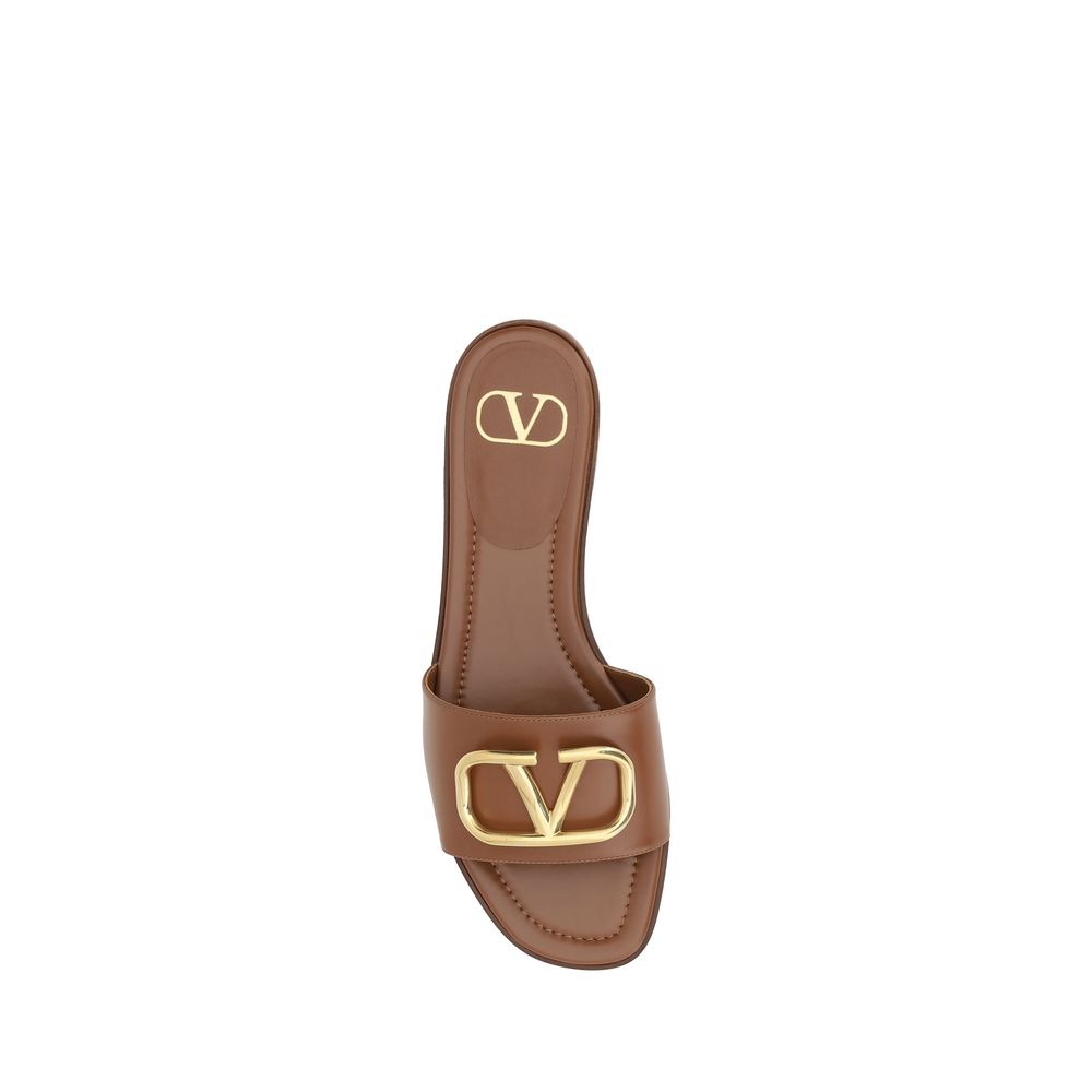 Sandale cu sigla Valentino Garavani