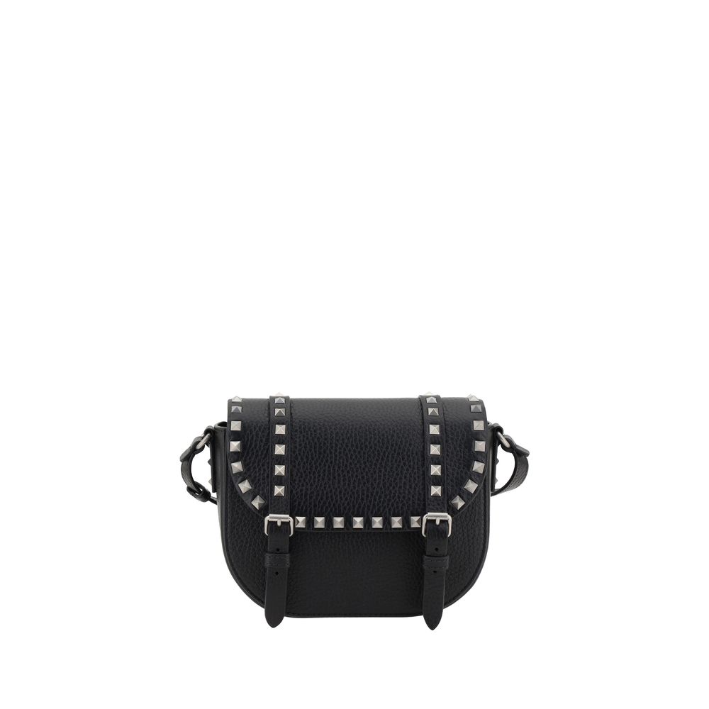 Geantă de umăr mică Valentino Garavani Rockstud Messenger