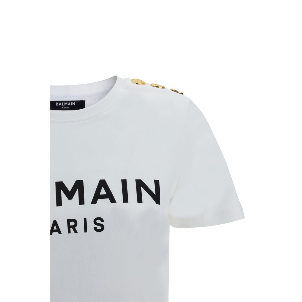 Tricou cu logo Balmain