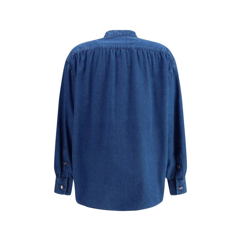 Cămăși din denim cu volane Valentino