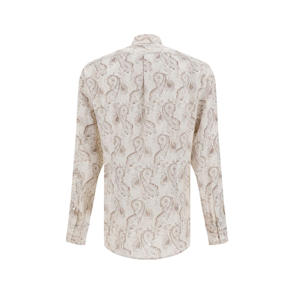 Brunello Cucinelli Hemd mit Paisley-Design