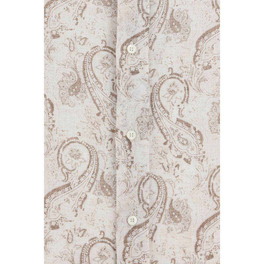 Brunello Cucinelli Hemd mit Paisley-Design