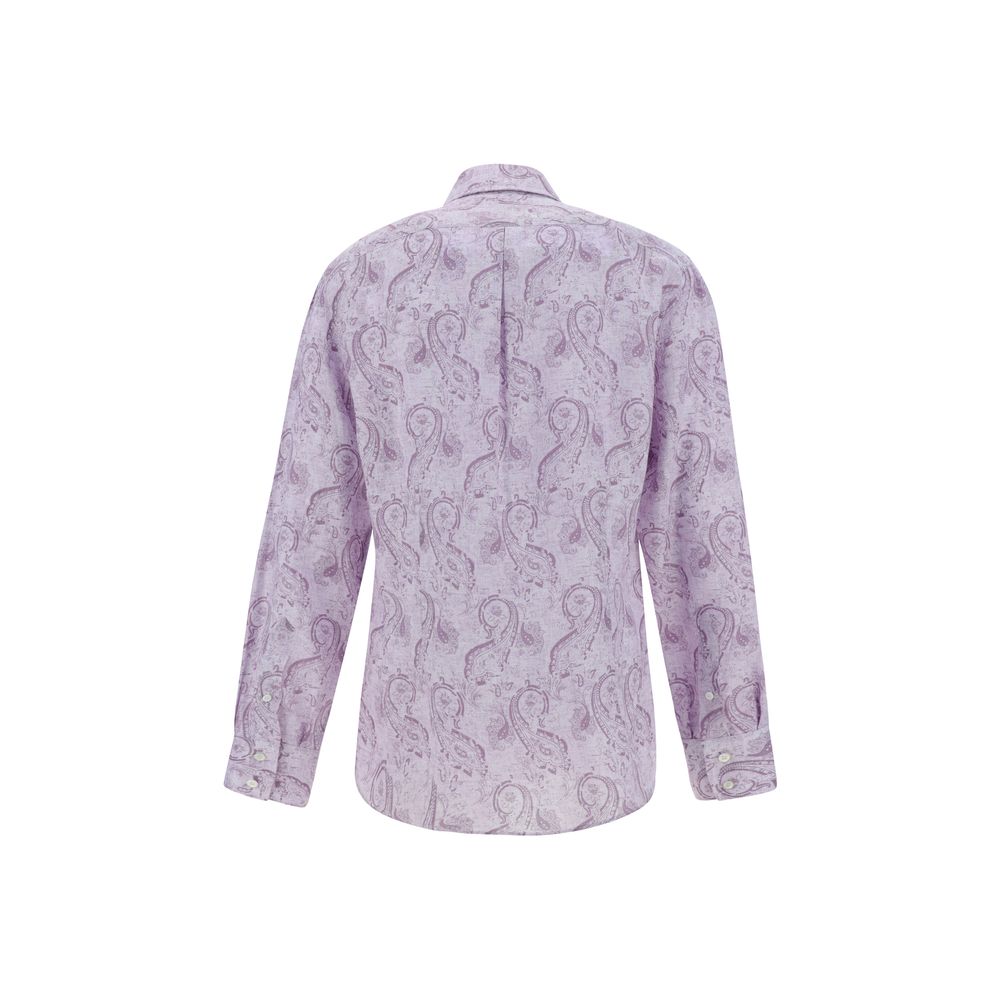 Brunello Cucinelli Hemd mit Paisley-Design