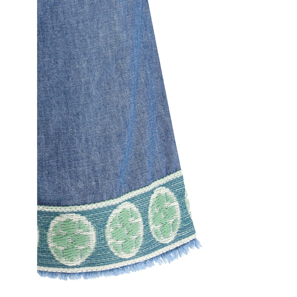 Pantaloni scurți din denim Valentino