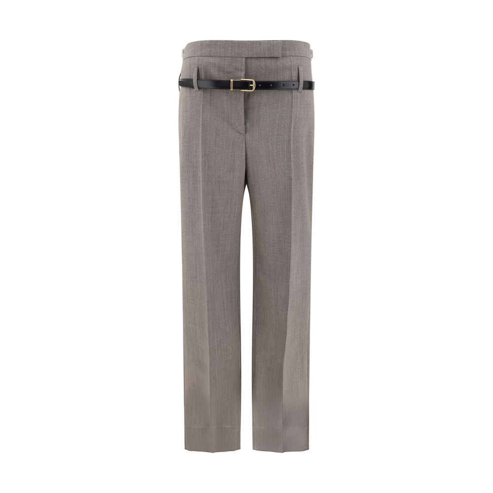 Pantaloni Prada Mélange Palazzo