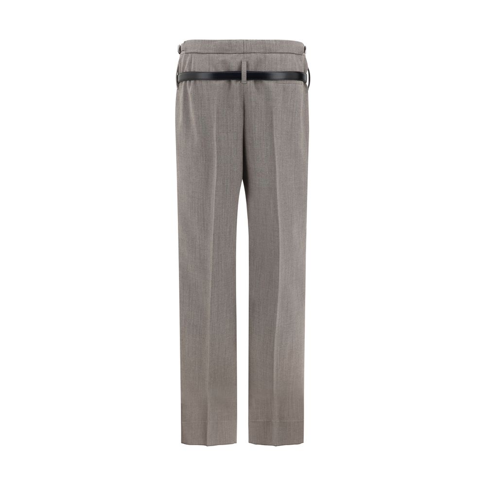 Pantaloni Prada Mélange Palazzo