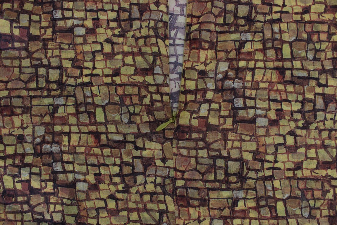 Dolce &amp; Gabbana Seidenbluse mit sizilianischem Mosaik-Print