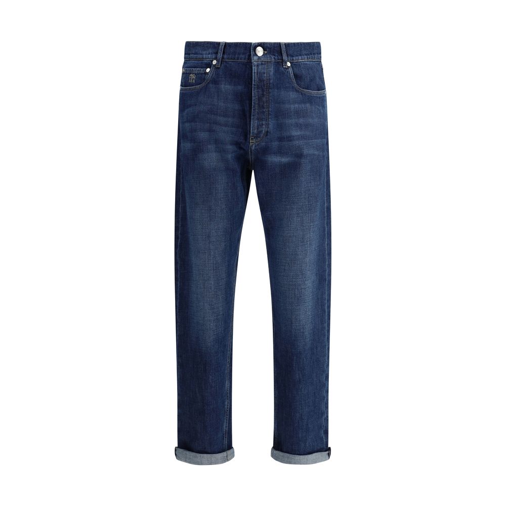 Brunello Cucinelli Jeans mit Bündchen