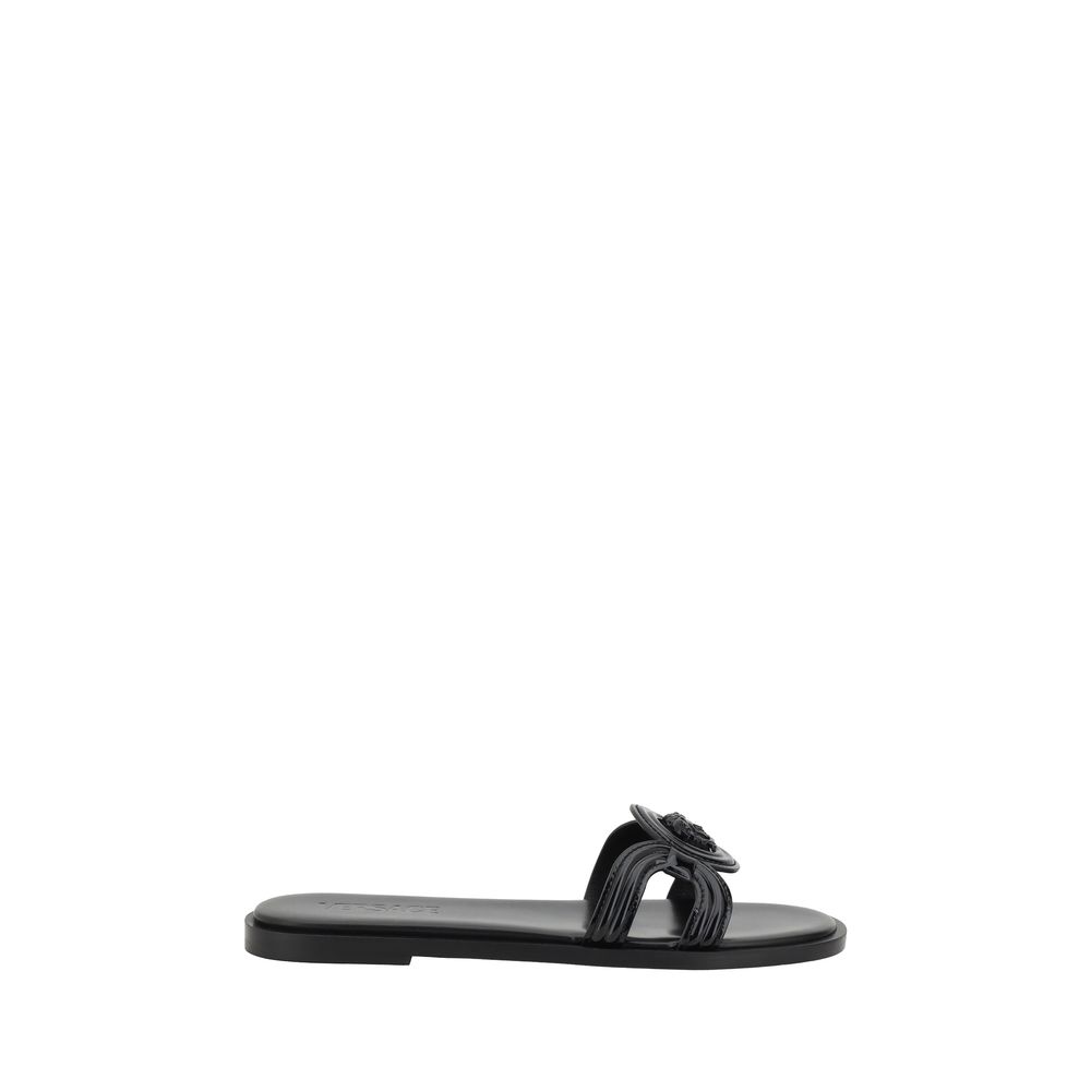 Versace Sandalen mit Medusa-Logo