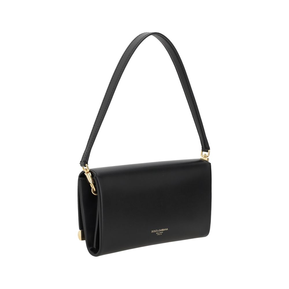 Geantă de umăr din piele Dolce &amp; Gabbana