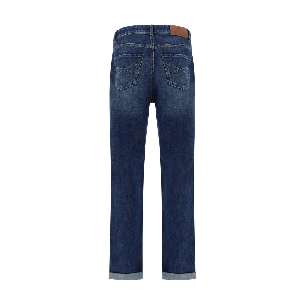 Brunello Cucinelli Jeans mit Bündchen