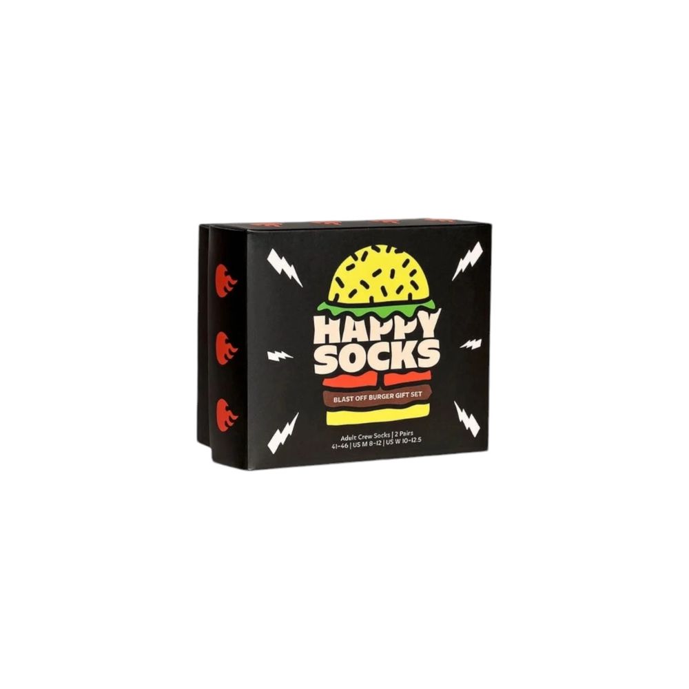 Happy Socks Schwarze Baumwollsocken