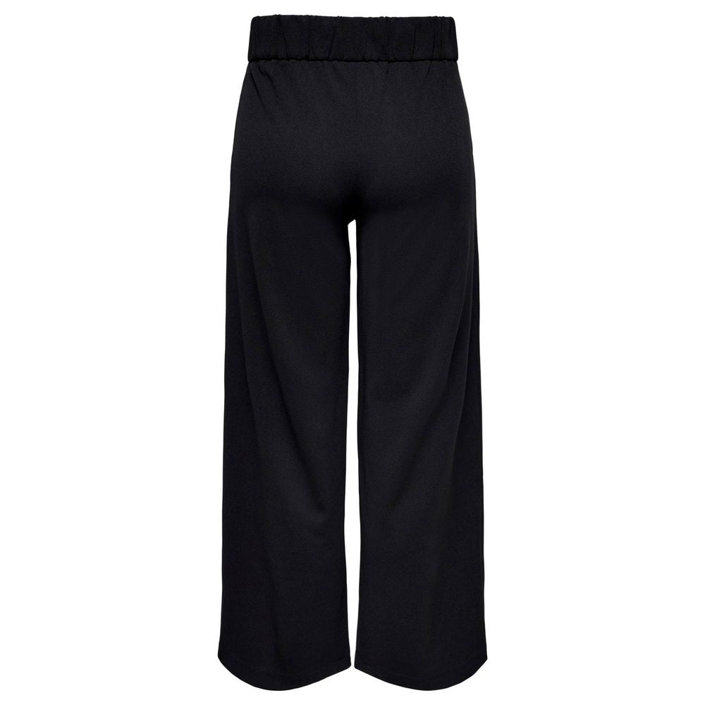 Jacqueline De Yong Schwarze Polyesterjeans und -hose