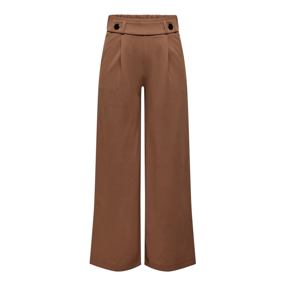 Jacqueline De Yong Braune Polyesterjeans und -hose