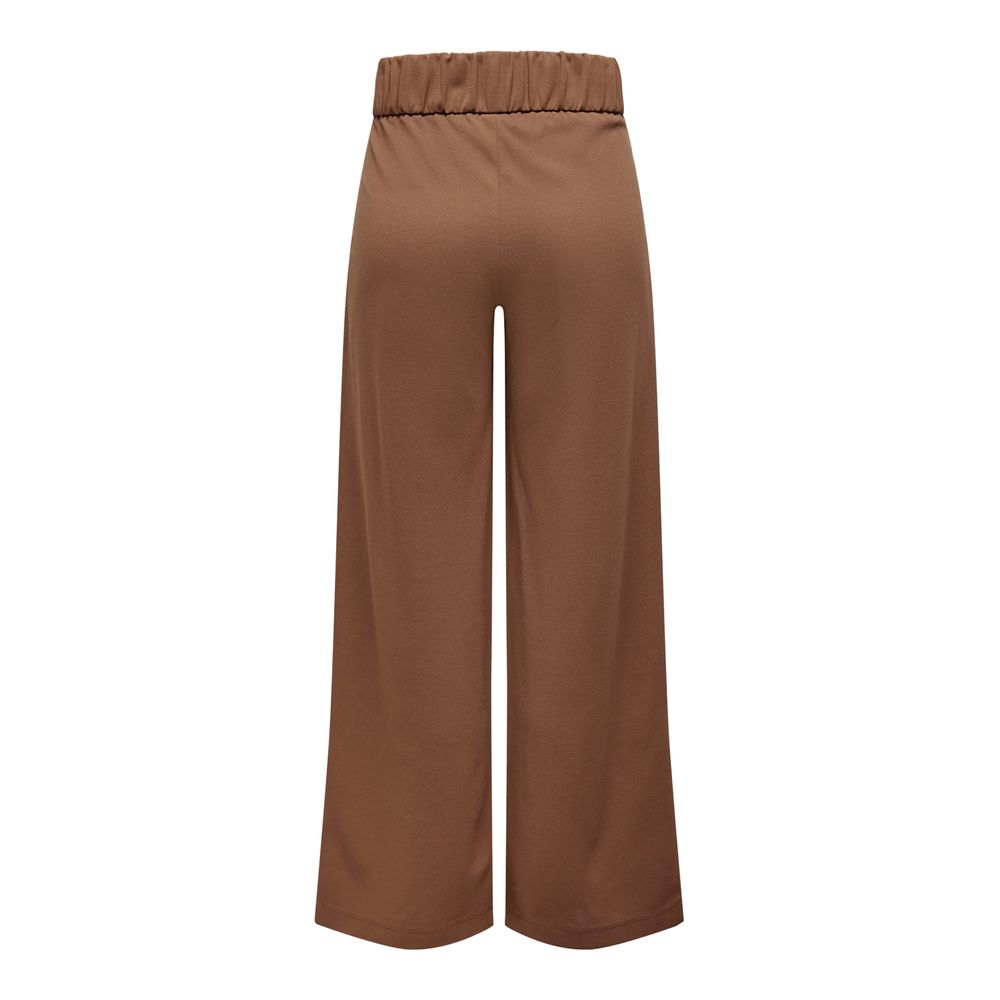 Jacqueline De Yong Braune Polyesterjeans und -hose