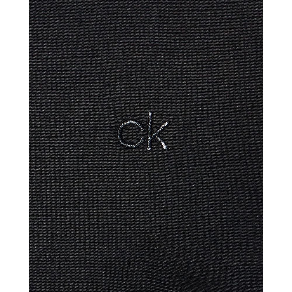 Calvin Klein Schwarzes Baumwollhemd