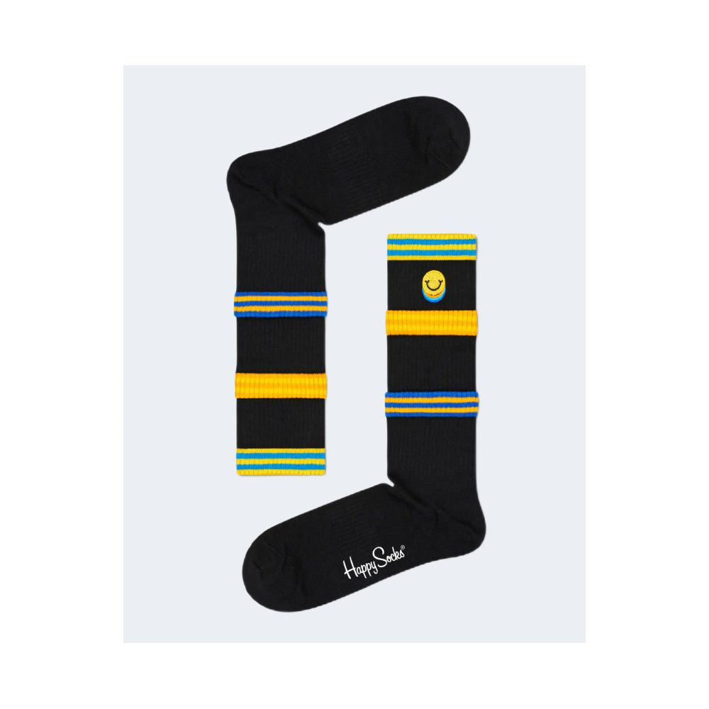 Colanți și șosete Happy Socks din bumbac negru