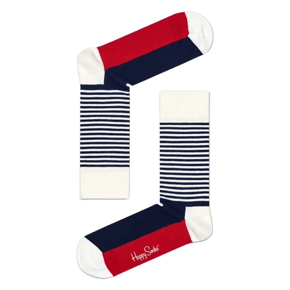 Happy Socks – Blaue Strumpfhosen und Socken aus Baumwolle