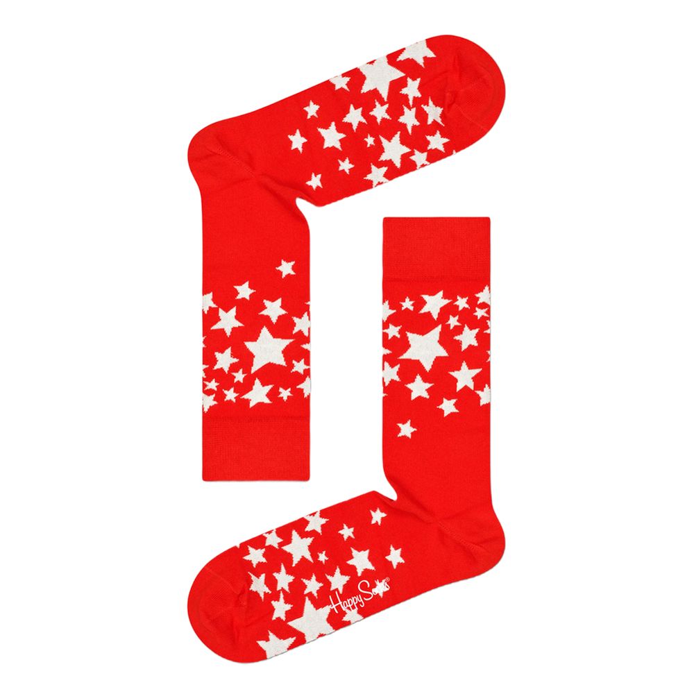Happy Socks – Rote Strumpfhosen und Socken aus Baumwolle