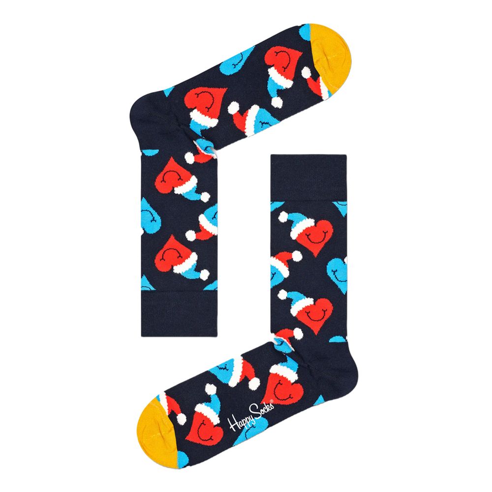 Happy Socks – Schwarze Strumpfhosen und Socken aus Baumwolle