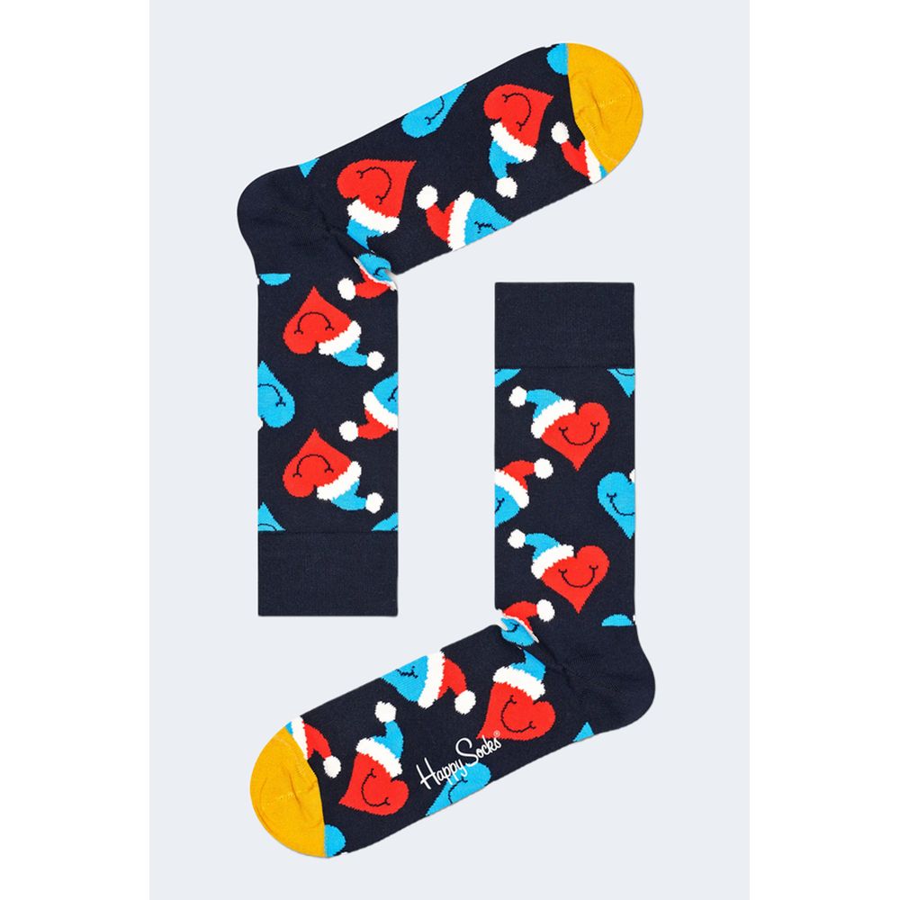 Colanți și șosete Happy Socks din bumbac negru