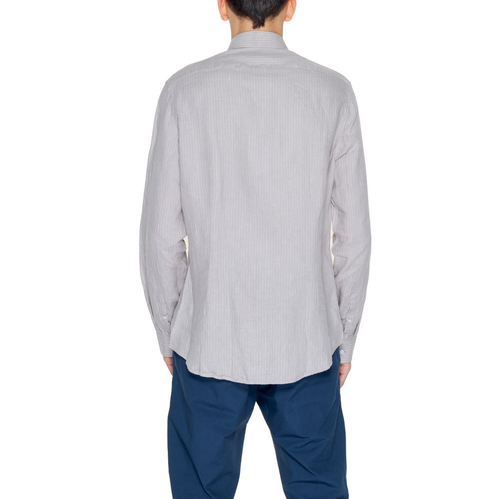 Calvin Klein – Beiges Leinenhemd