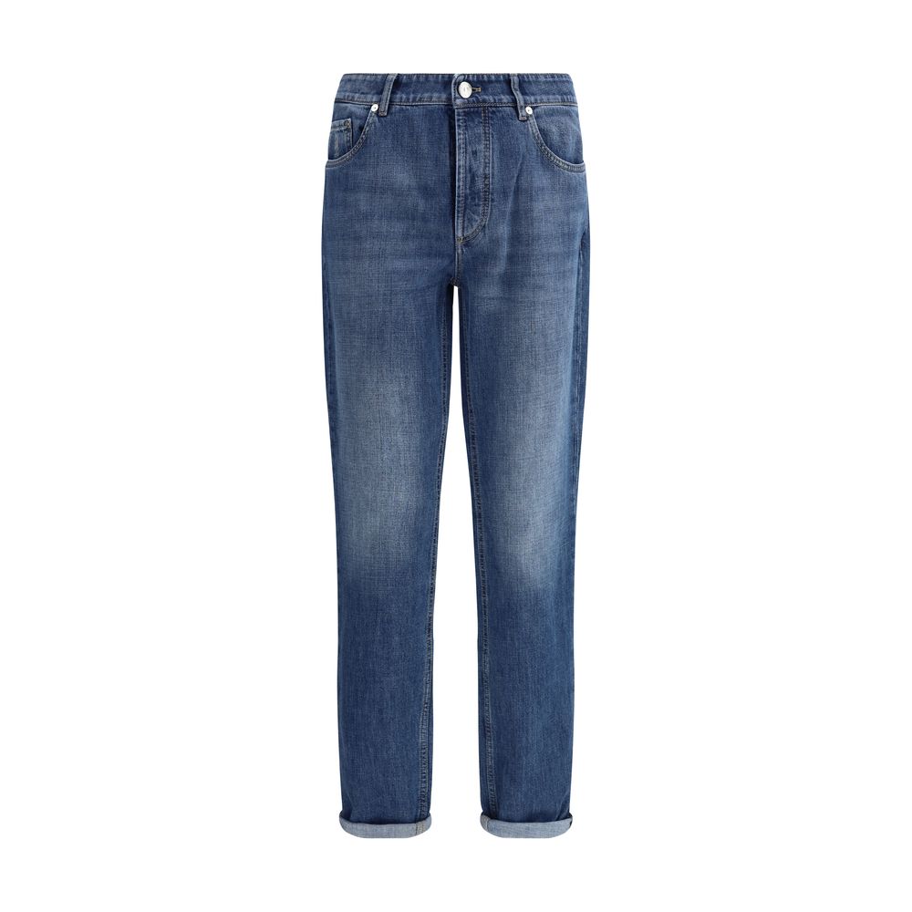 Brunello Cucinelli Jeans mit Bündchen