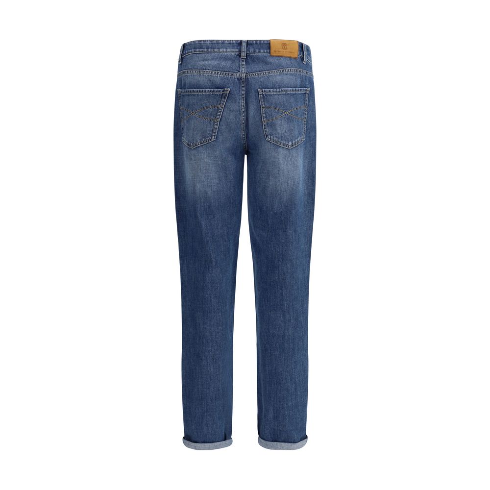 Brunello Cucinelli Jeans mit Bündchen