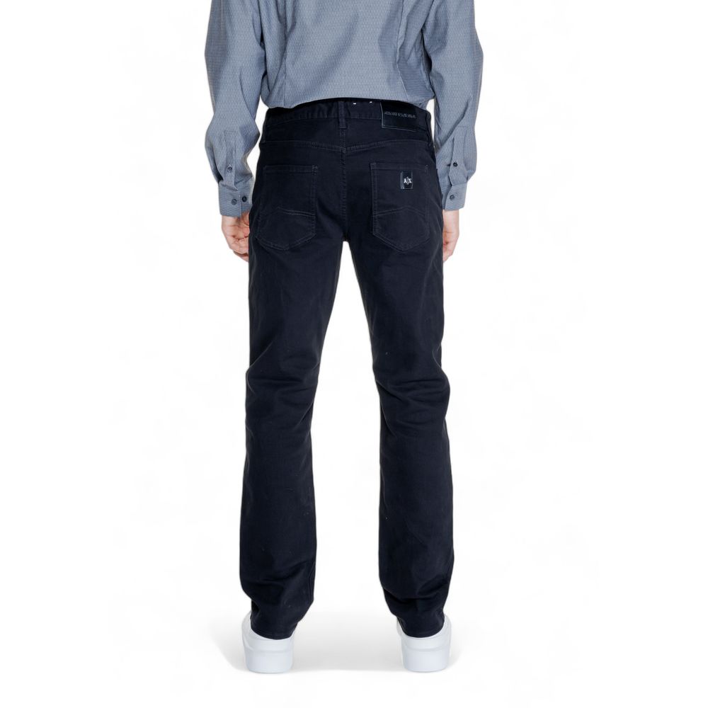 Armani Exchange – Schwarze Jeans und Hose aus Baumwolle