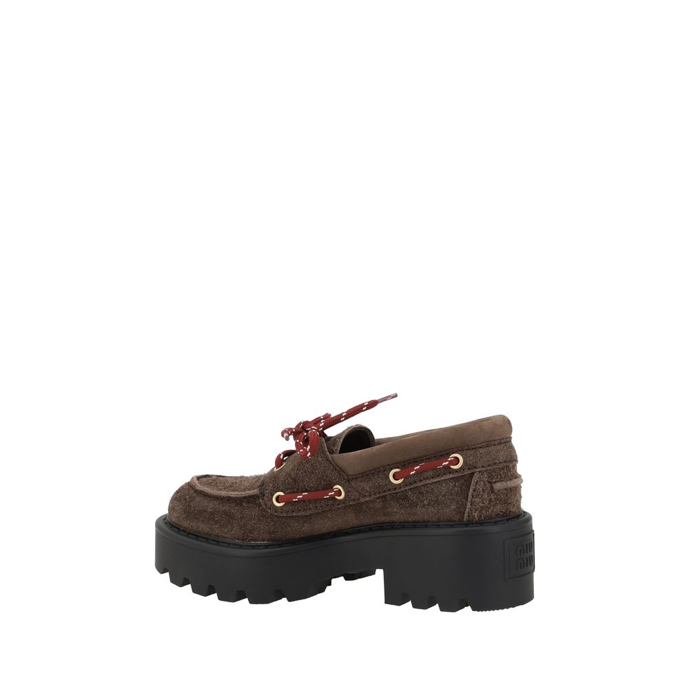 Miu Miu – Loafer mit dicker Sohle