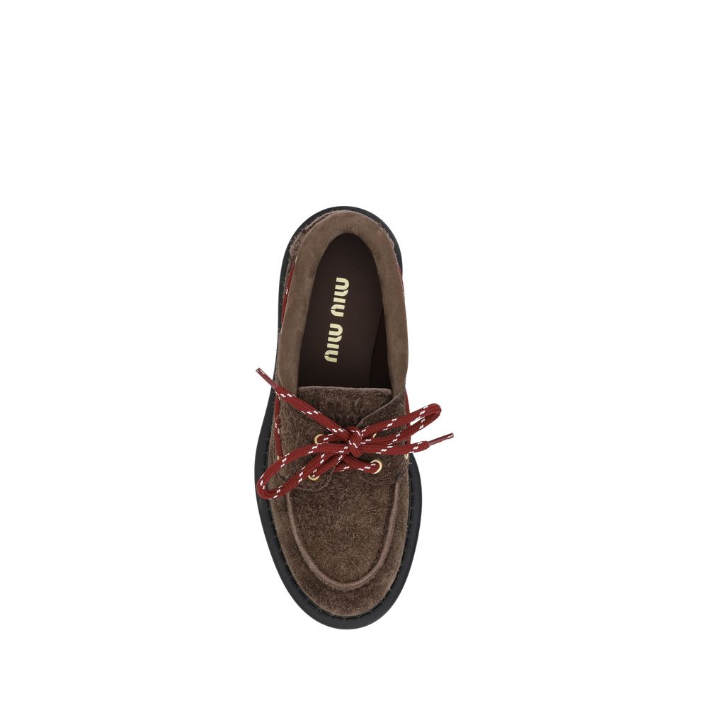 Miu Miu – Loafer mit dicker Sohle