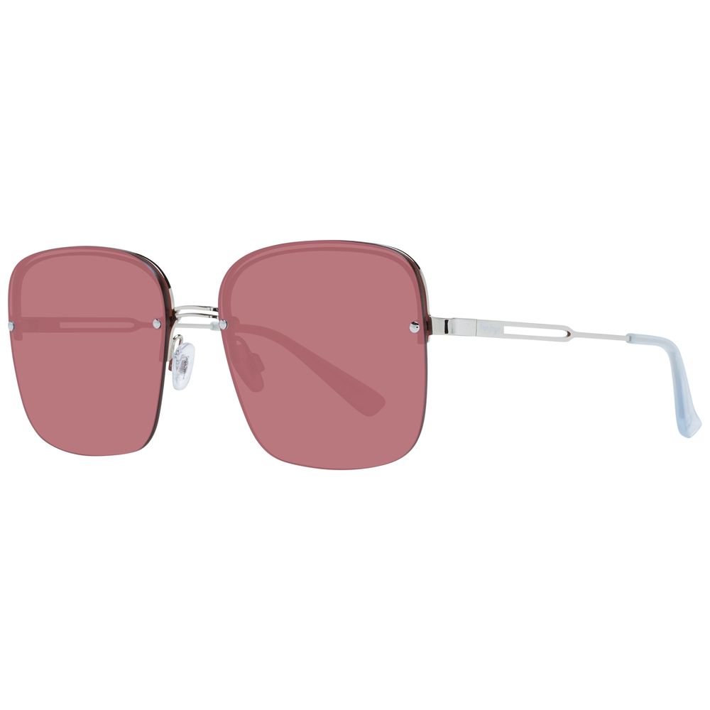 Ochelari de soare Pepe Jeans maro din metal