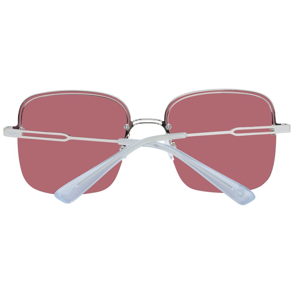 Ochelari de soare Pepe Jeans maro din metal