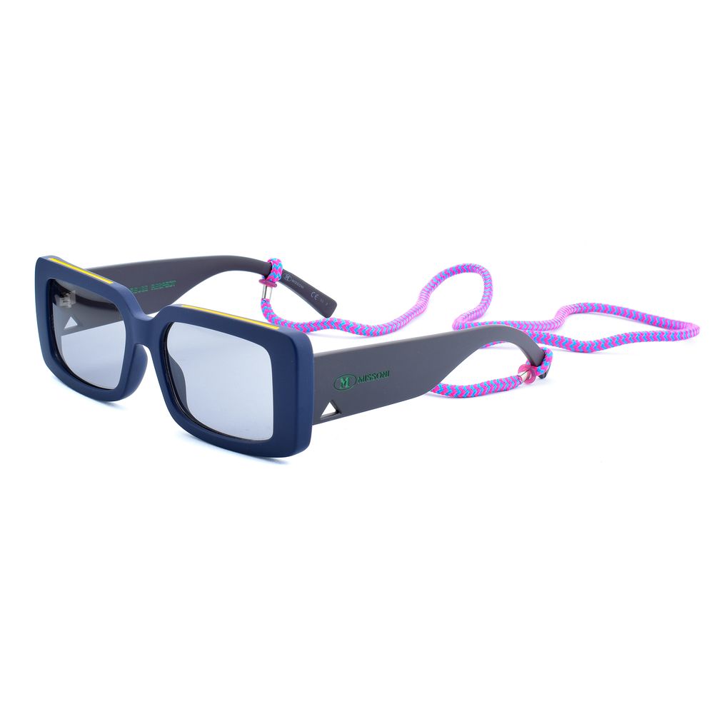 Ochelari de soare M Missoni din rășină albastră