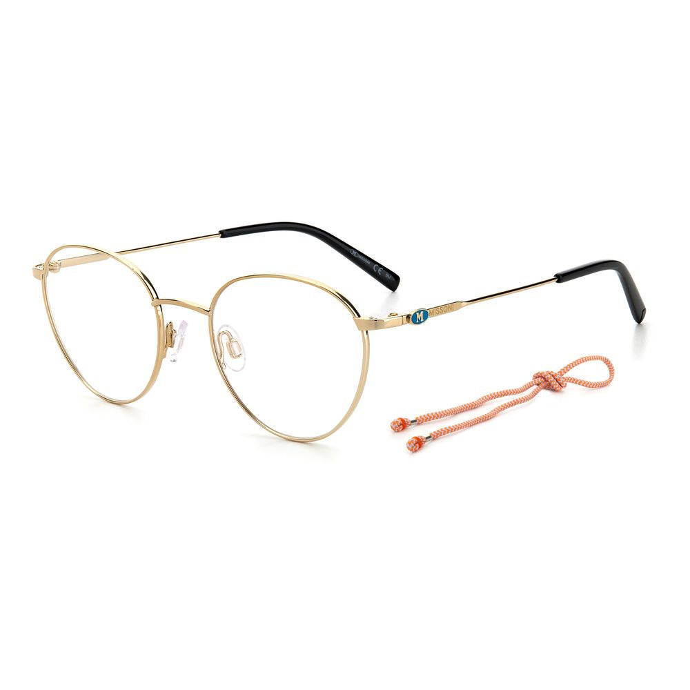 M Missoni Gold Metallrahmen