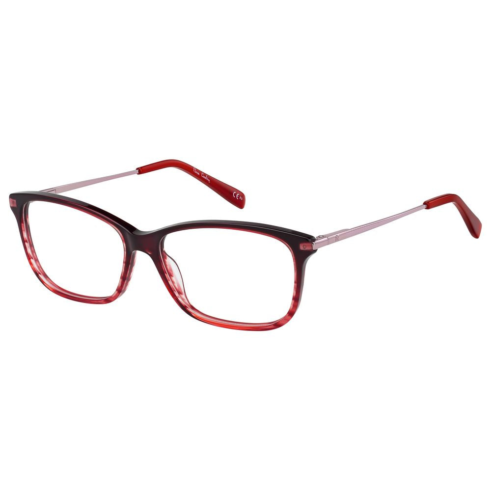 Rame Pierre Cardin din acetat roșu