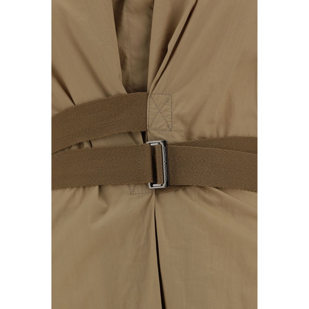 Brunello Cucinelli Rochie lunga din bumbac